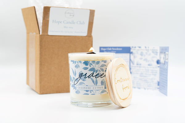 FREE Trial of Candle Club + $25 Gift Card + Sprinkle Merry + Candy Cane Sample - Candle of the Month Club Subscription ($75 Value)