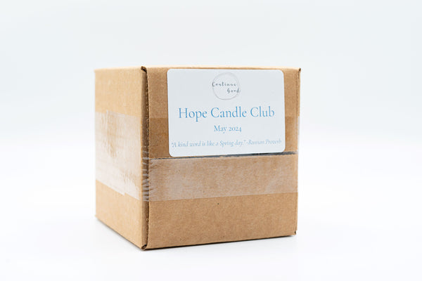 The Hope Candle Club - Candle of the Month Club Subscription